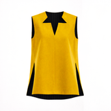 Star Shirt - Reversible Navy Gold Striped