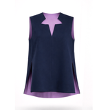 Star Shirt - Reversible Navy Lilac