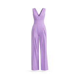 The Arrow Jumpsuit - Lilac