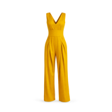 The Arrow Jumpsuit - Gold Mustard