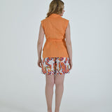 The Arma Shorts Ensemble - Orange Paisley