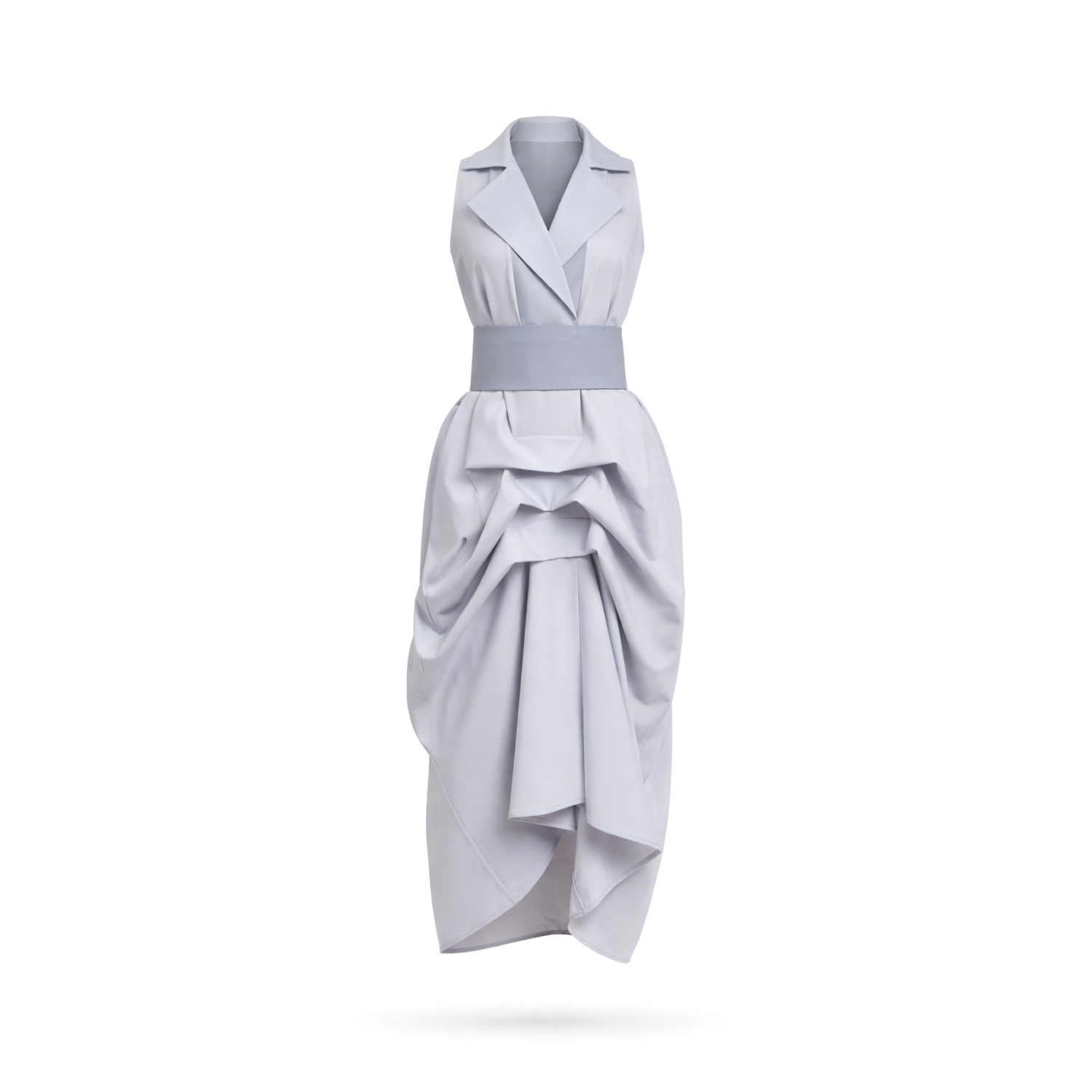 The Tuxedo Dress - Light & Dark Gray The Tuxedo Dress - Light & Dark Gray