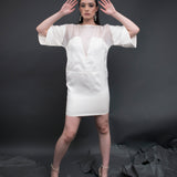 The Whisper Dress - Silk White