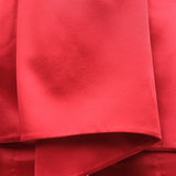 The Solstice Red Suit - Organza Silk Blazer & Pants