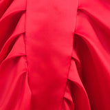 Dynamic Motion Dress - Silk Red