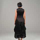 The Juby Dress - Silk Black