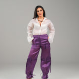 The Liquid Dress Shirt - Organza White