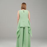 The Breeze Ensemble Blouse - Mint Green