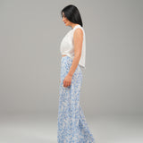 The Breeze Ensemble Pants - Blue Pattern