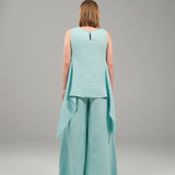 The Breeze Ensemble Blouse- Sky Blue