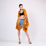 Short Kimono Pareo Mulberry Silk - Gustav Klimt Adele Bloch Bauer