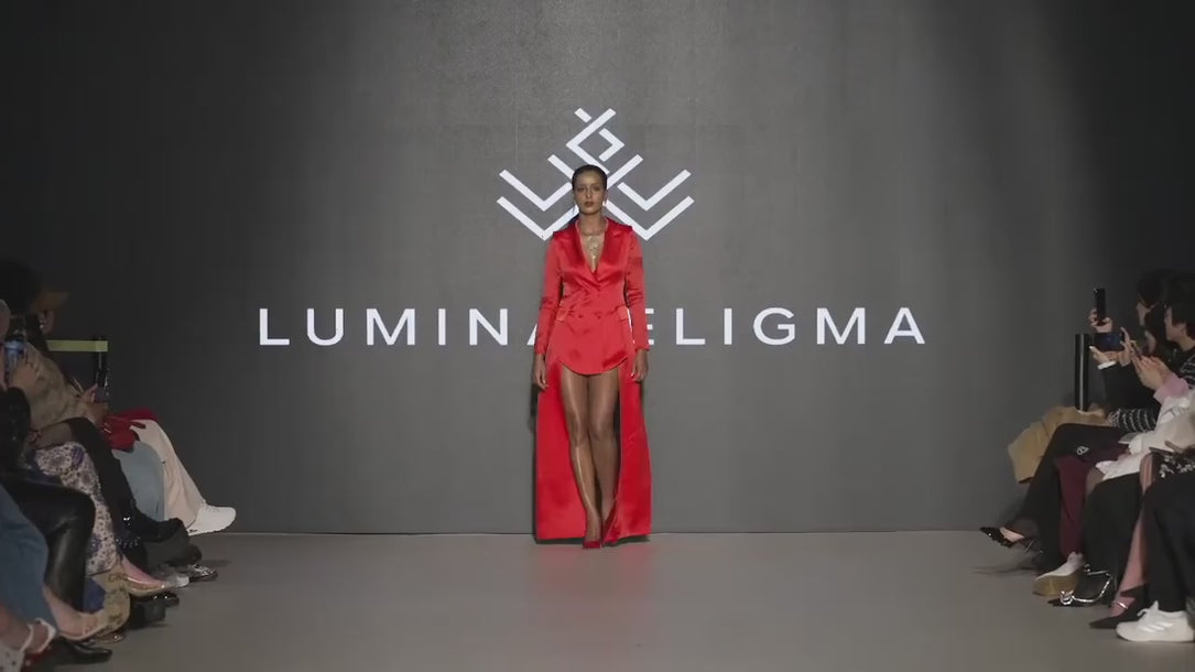 LUMINA ELIGMA FASHION SHOW QUIET RIOT COLLECTION WITH 12 LOOKS SPRING SUMMER LUXURY COUTURE VANCOUVER FASHION SHOW 2025