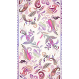 Vivid Prints Modal Silk Scarves - Gentle Paisley