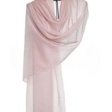 Simply Sparge Micro Baby Cashmere Stole - Pink