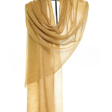 Simply Sparge Micro Baby Cashmere Stole - Mustard
