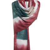 Ombre Painting Brush Strokes Scarf