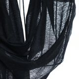 Simply Sparge Micro Baby Cashmere Stole - Black