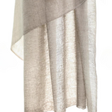 Simply Sparge Micro Baby Cashmere Stole - Sepia