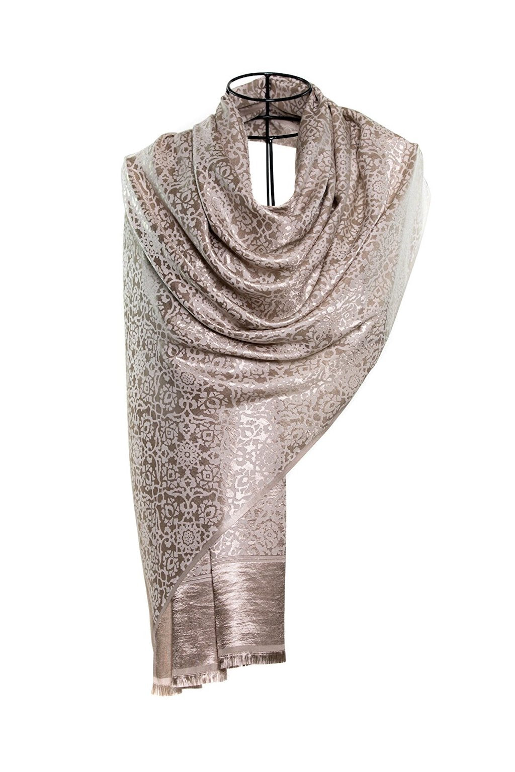 Modal Silk Scarves - Tiles