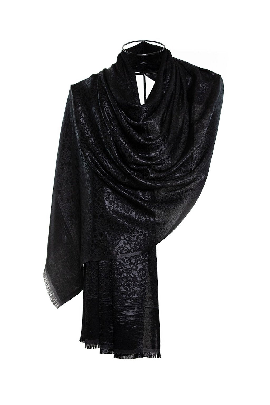 Modal Silk Scarves - Tiles