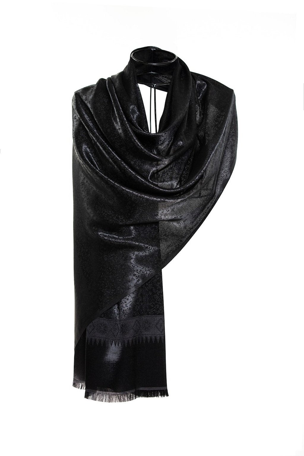Modal Silk Scarves - Vines