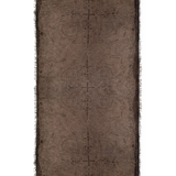 Sparge Thick Knit Baby Cashmere Printed Shawl Paisley - Brown