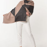 Symmetric Mo-shmeres Triangles Dual Tone - Sepia Ash