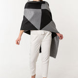 Symmetric Mo-shmeres Triangles Dual Tone - Gray Black