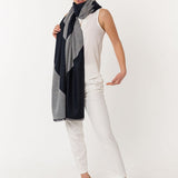 Symmetric Mo-shmeres Triangles Dual Tone - Gray Black