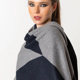 Symmetric Mo-shmeres Triangles Dual Tone - Gray Black