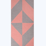 Symmetric Mo-shmere Modal Cashmere Triangles Dual Tone - Pink Gray