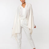 Sky Wool Simple Fringes Scarves ( Multiple Colors )