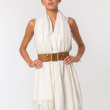 Sky Wool Simple Fringes Scarves ( Multiple Colors )