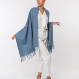 Sky Wool Simple Fringes Scarves ( Multiple Colors )