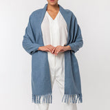 Sky Wool Simple Fringes Scarves ( Multiple Colors )