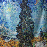 Van Gohg Fields Soft Fluff Canvas Modal Shawls