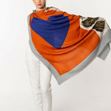 Silk-Mere Cheetah Square Print - Cheetah Love