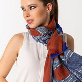 Silk-Mere Canvas Prints Shawl - Flyfish Court