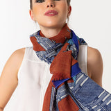 Silk-Mere Canvas Prints Shawl - Flyfish Court