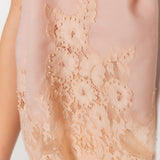 French Lace Cashmere Italian Shawl