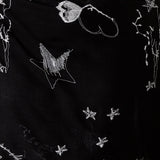 I Heart Cashmere Embroidered Shawl