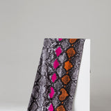 Colorful Snake Skin Print Boa Scarves