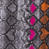 Colorful Snake Skin Print Boa Scarves