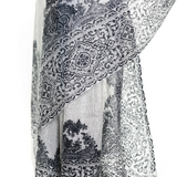 Desert Dwellers Baby Cashmere Shawl - Dolphin Blue