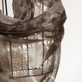 Web Felted Baby Cashmere Shawl - Green