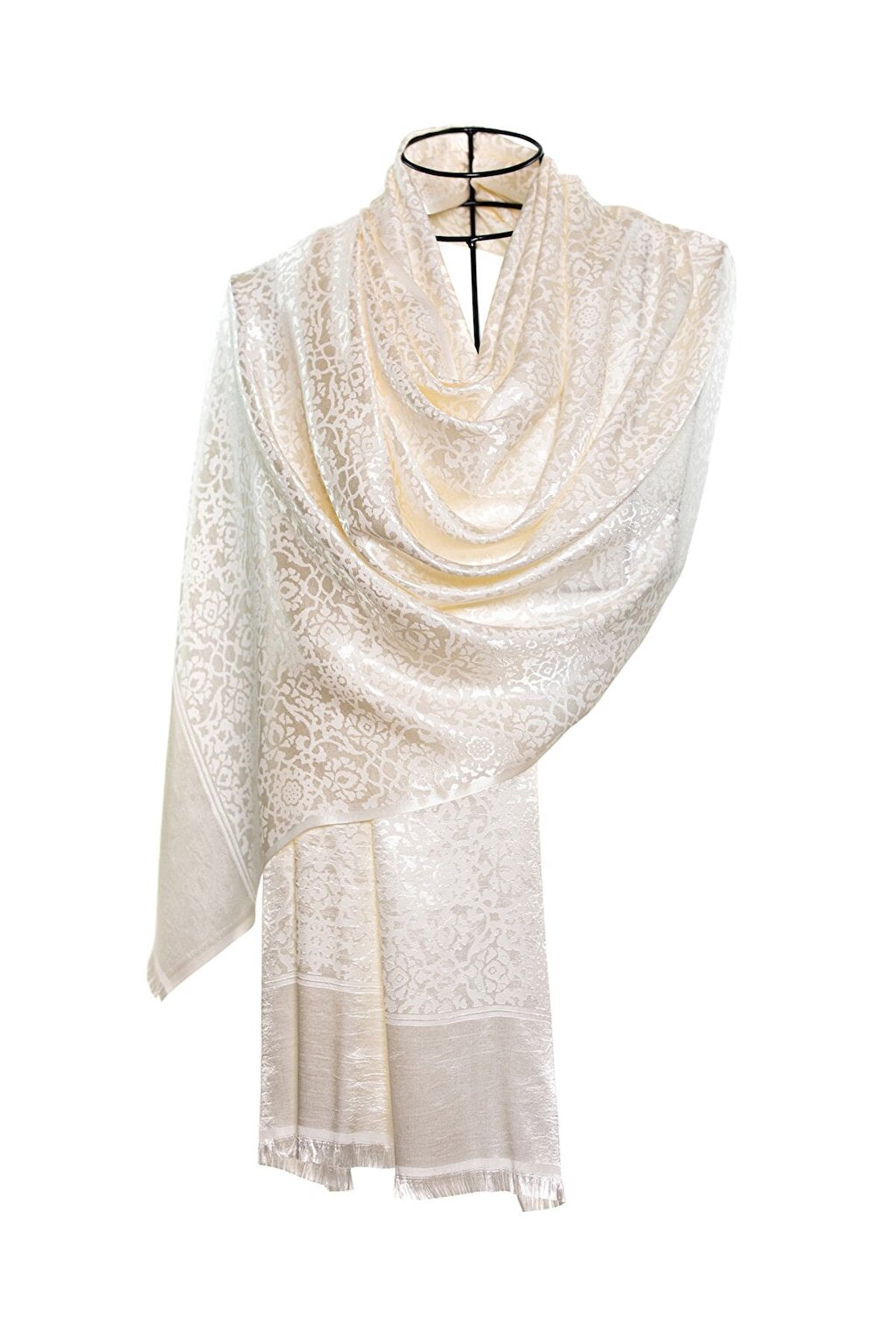 Modal Silk Scarves - Tiles