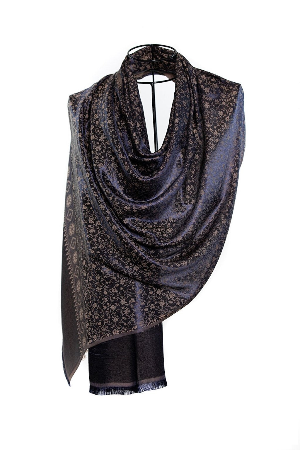 Modal Silk Scarves - Vines