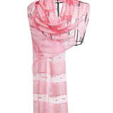 Silk Organza Sheer Uniform Colors - Pink