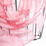 Silk Organza Sheer Uniform Colors - Pink