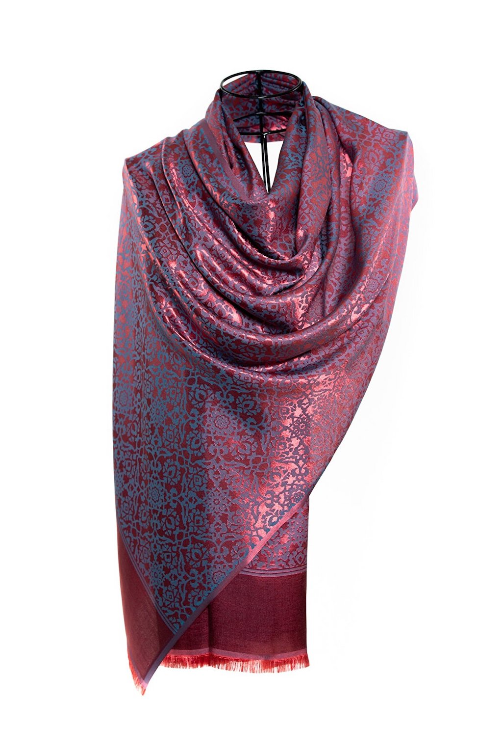 Modal Silk Scarves - Tiles